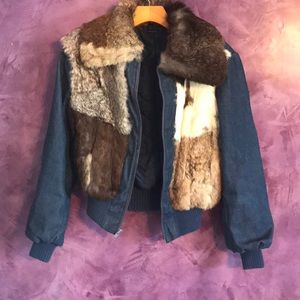 Jean Fur Coat